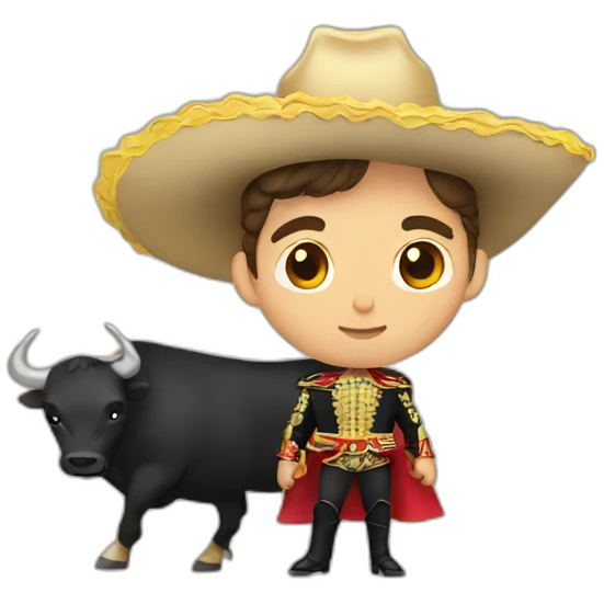 bullfighter emoji