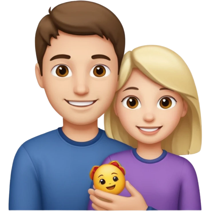 A guy holding a girl on her ass emoji