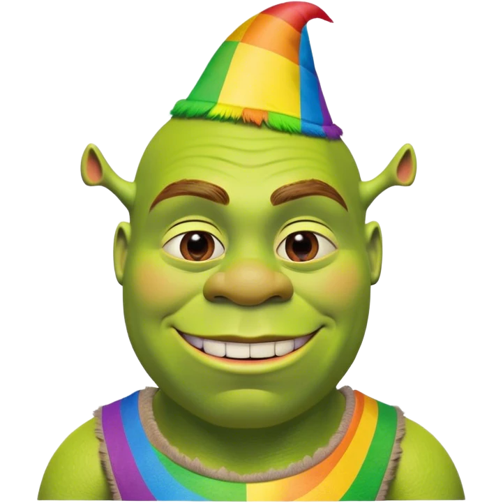 Shrek is Gay emoji