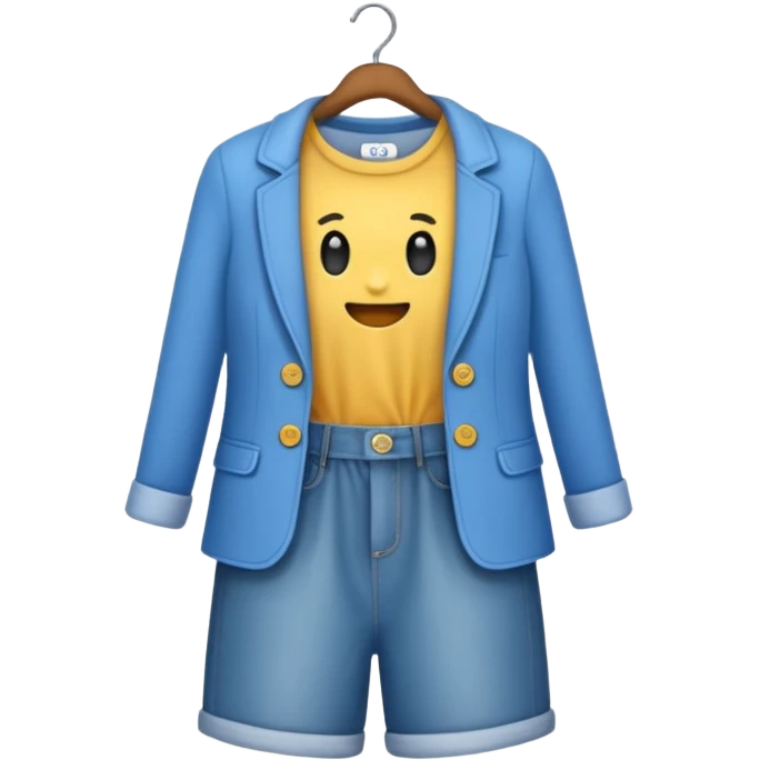 trying on clothes emoji