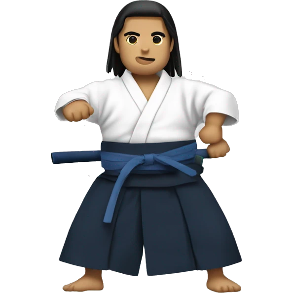 hakama aïkido emoji