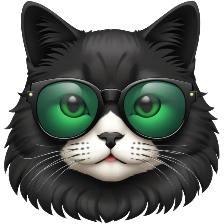 Cat wearing sunglasses emoji