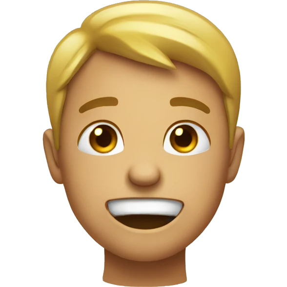 With crying while smiling emoji