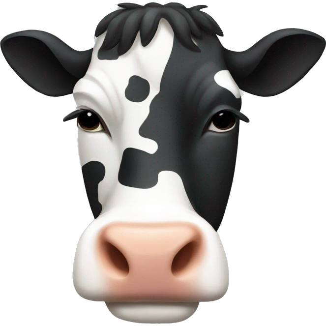 cow sleeping emoji
