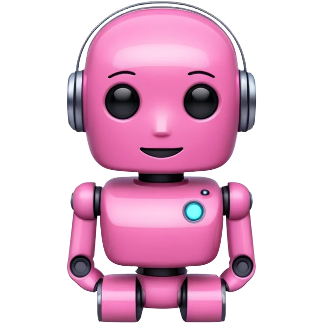pink chat gpt ai emoji