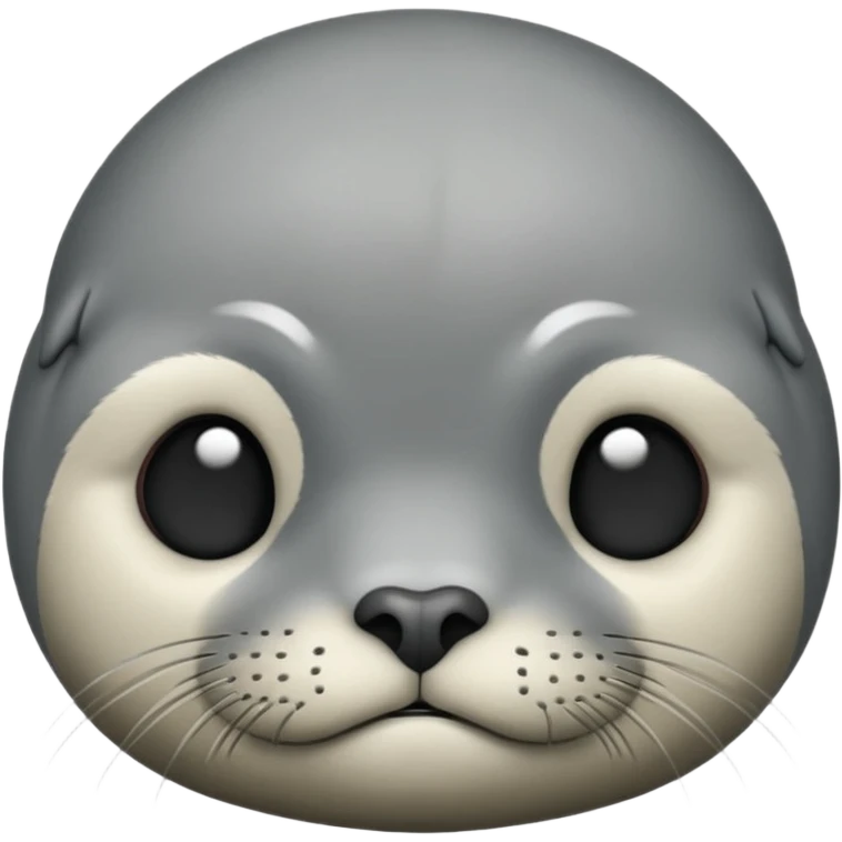 Frowning Sleeping seal  emoji
