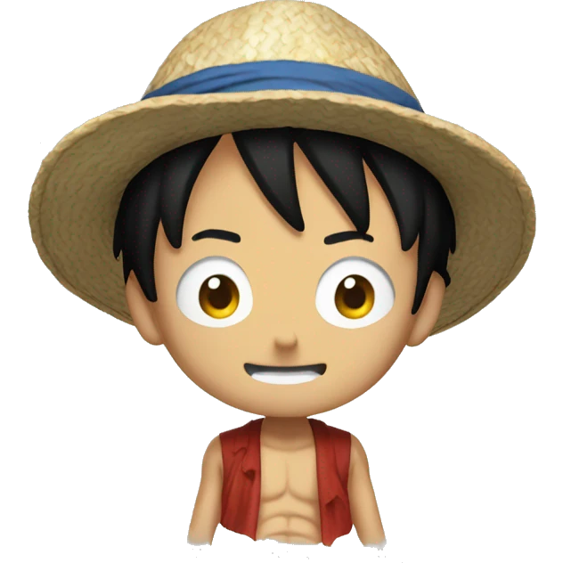 Luffy stand emoji