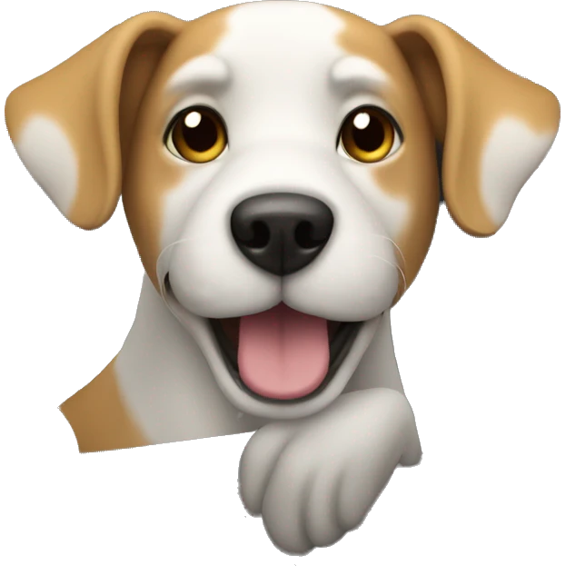 Dog in car emoji