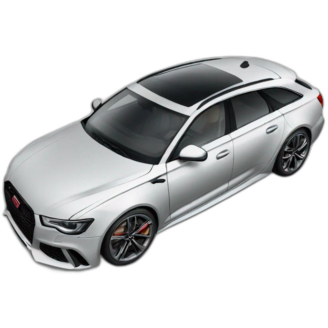 Voiture rs6 emoji