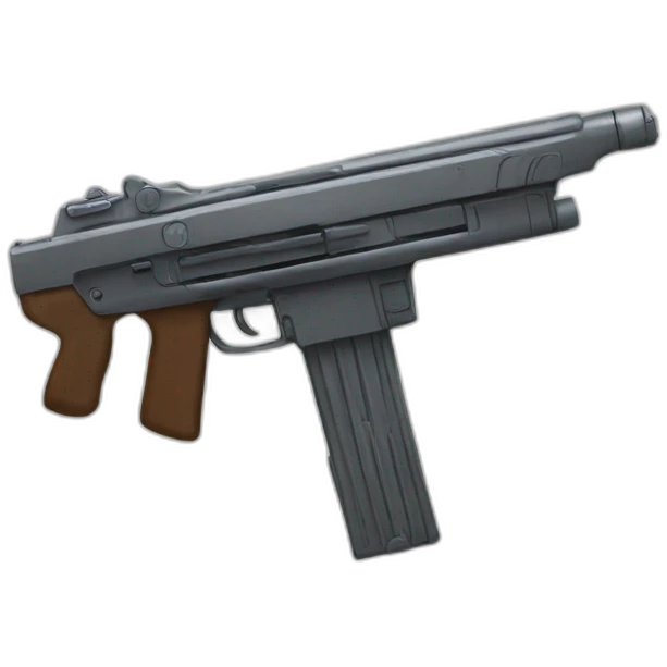 Leviator aves un gun emoji