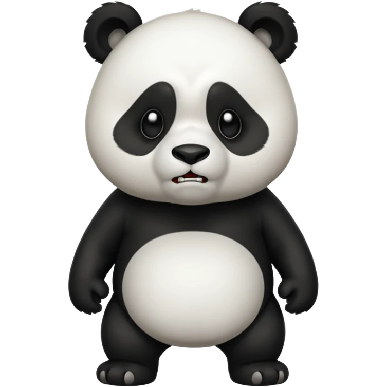 Mad panda emoji