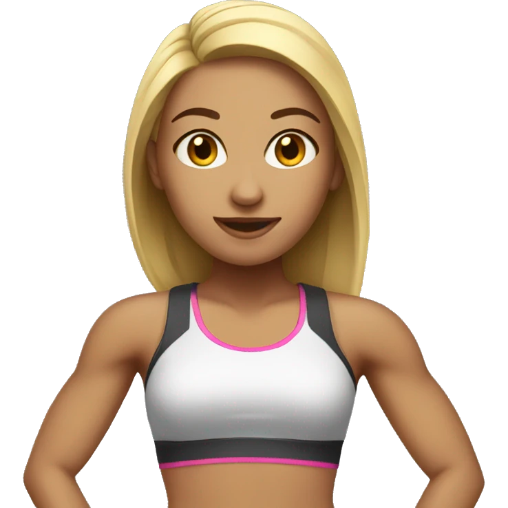 Gym girl emoji