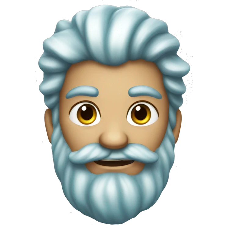 King Triton mermaid  emoji