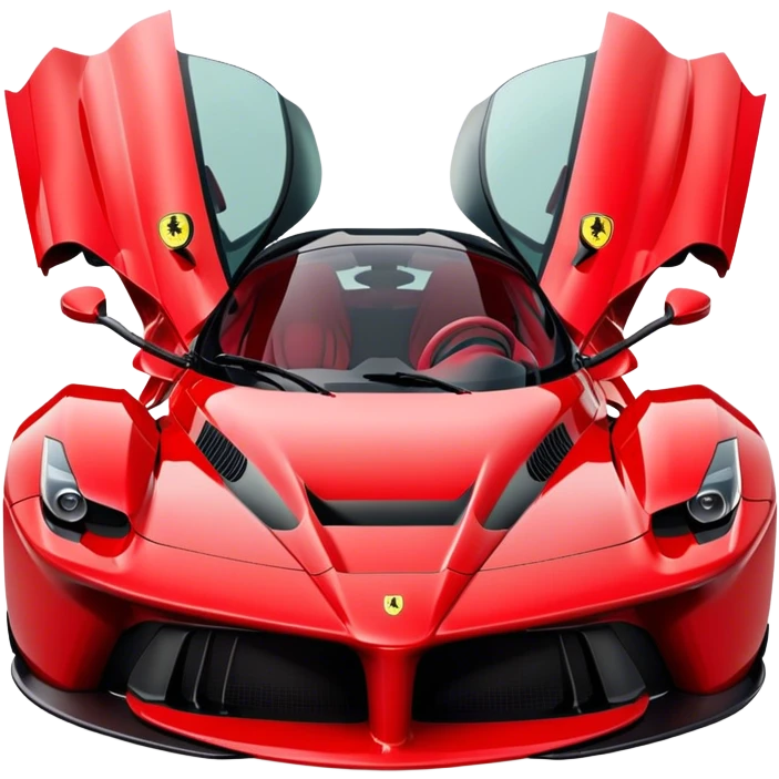 Ferrari LaFerrari - Ferrari (Model Year: 2022) (Iconic colour: Red) emoji