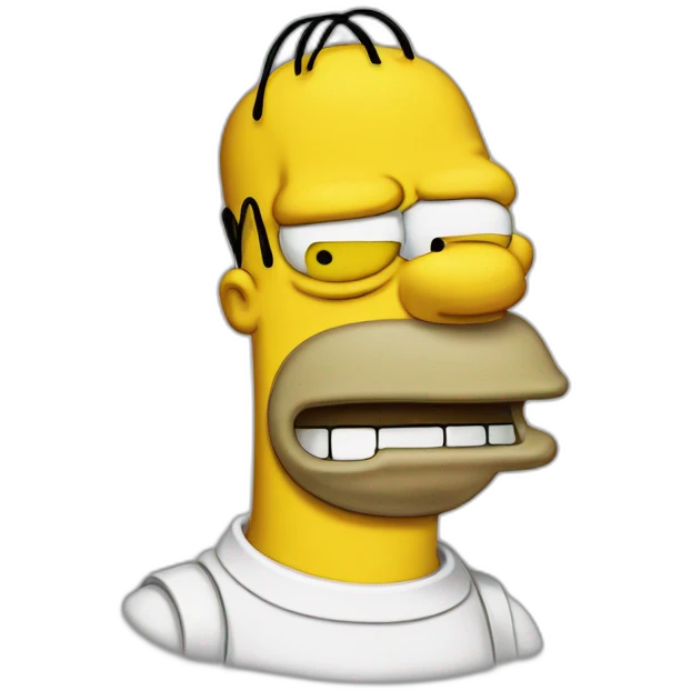 homer simpson tete emoji