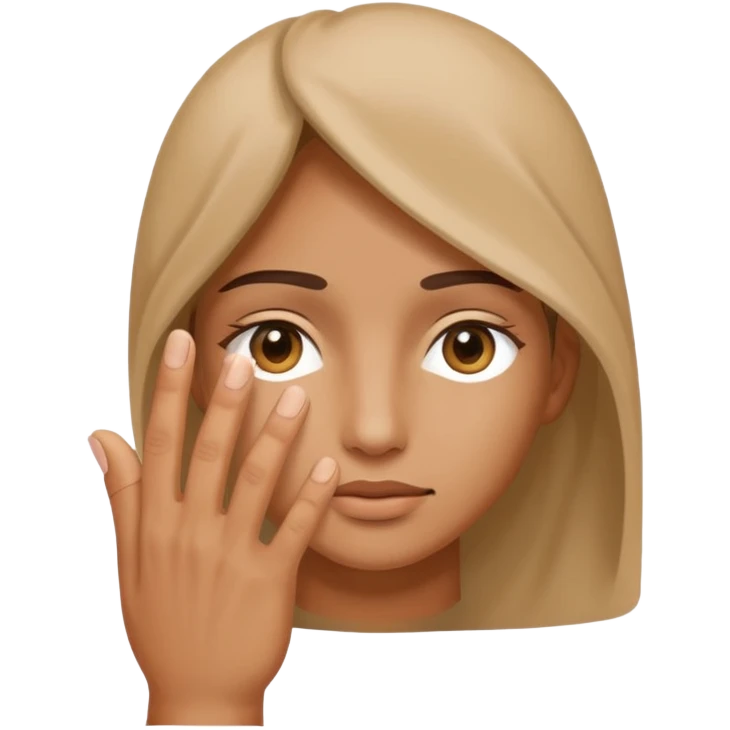 person shading their eyes and looking ahead, symbolizing future vision emoji