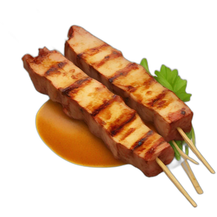 meat satay emoji
