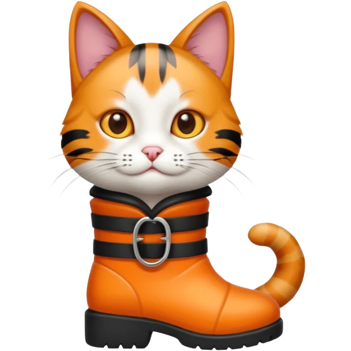 Gato con botas emoji