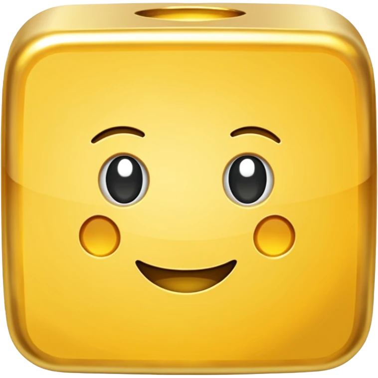 Gold block emoji