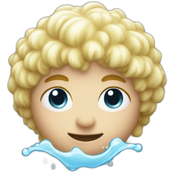 white water droplets emoji