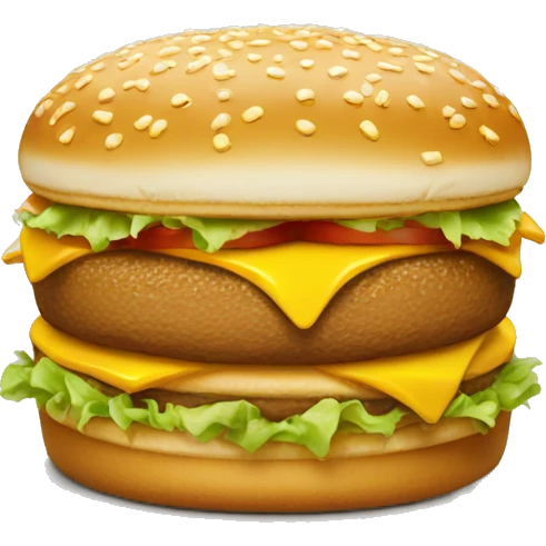 Mcdonalds Big Mac emoji