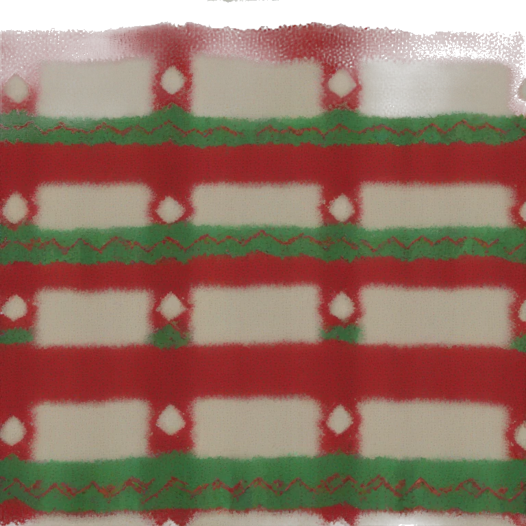 cozy christmas blanket emoji