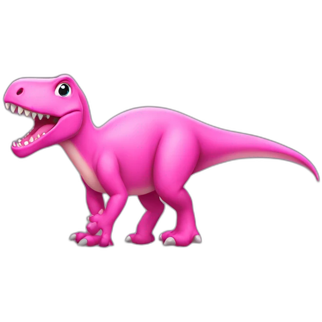 pink dinosaur emoji