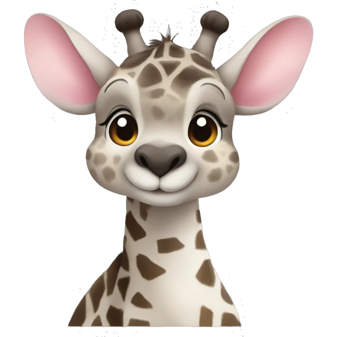 giraffe chinchilla  emoji