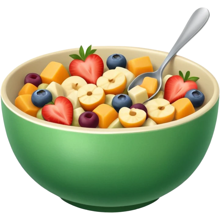 healthy bowl emoji