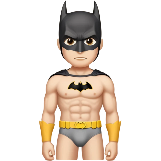 Batman in a underpants emoji