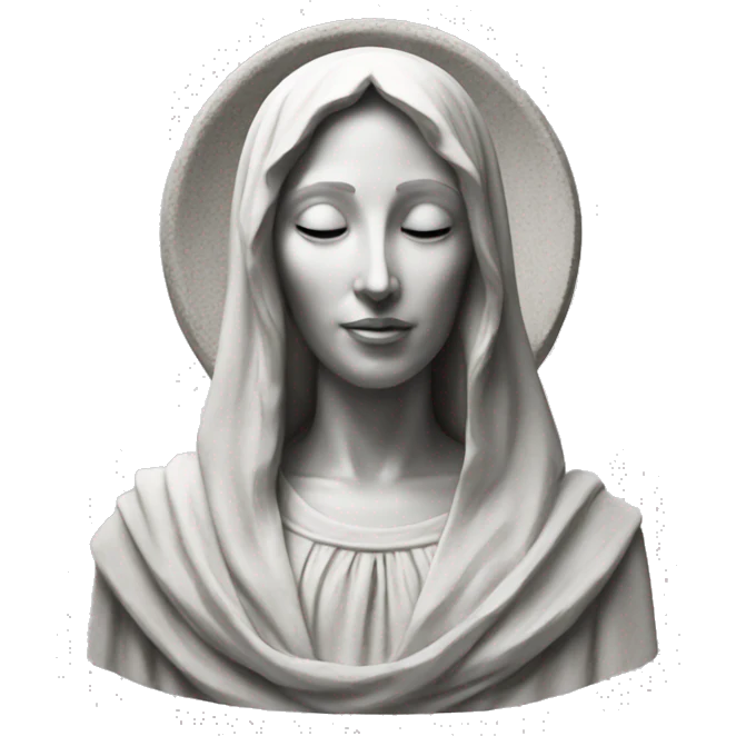 Vierge monumentale emoji