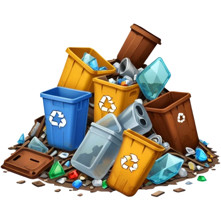 trash tiny emoji