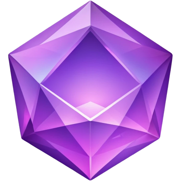 holographic purple form emoji