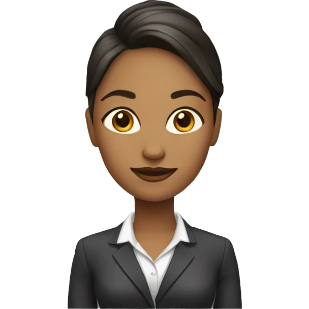 youn business women emoji