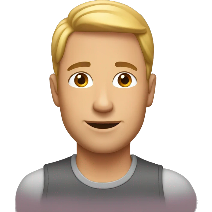 Gay man emoji