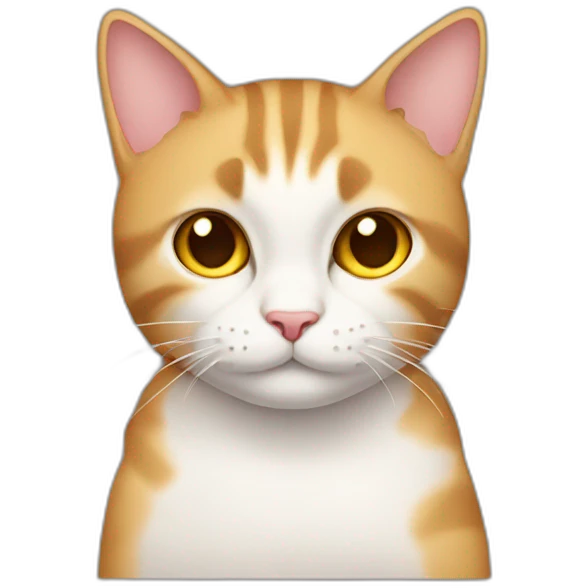 Boring cat emoji