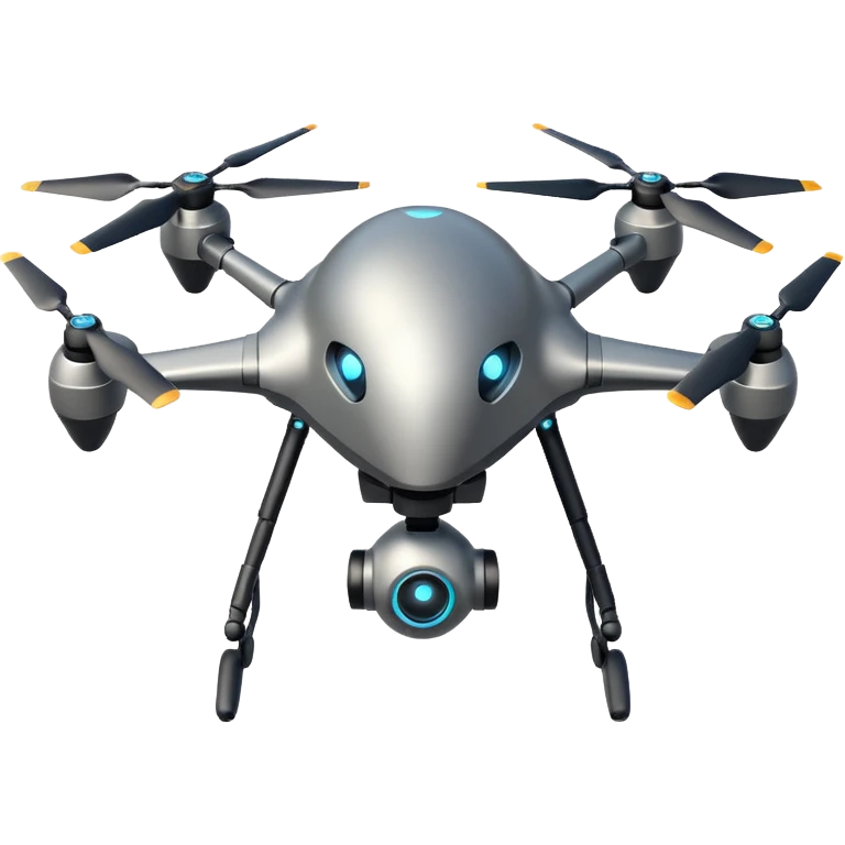 generate realistic combat drone controlled by ai emoji