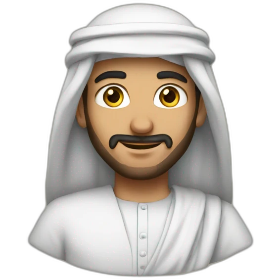 Un arabe emoji