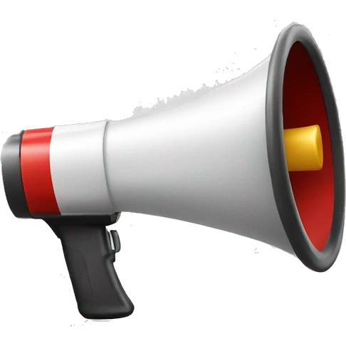 megaphone emoji