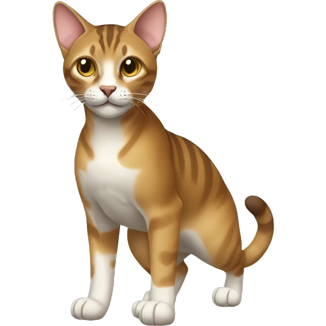 Sokoke Cat Breed Full Body emoji