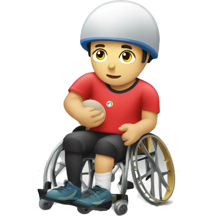 Boccia sport emoji