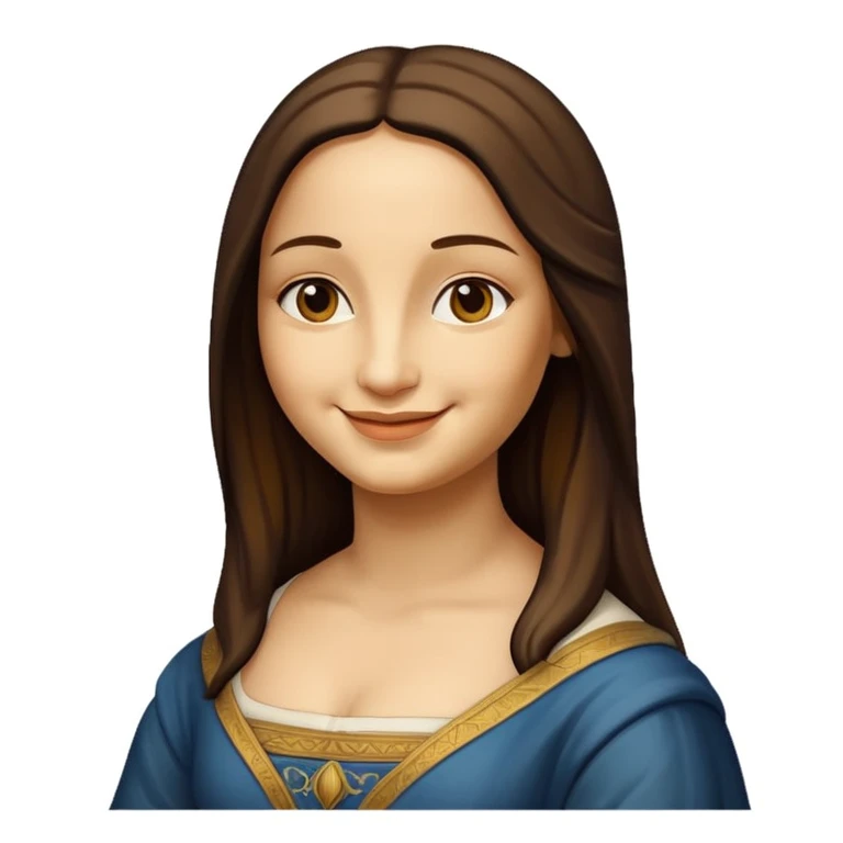 monalisa painting emoji