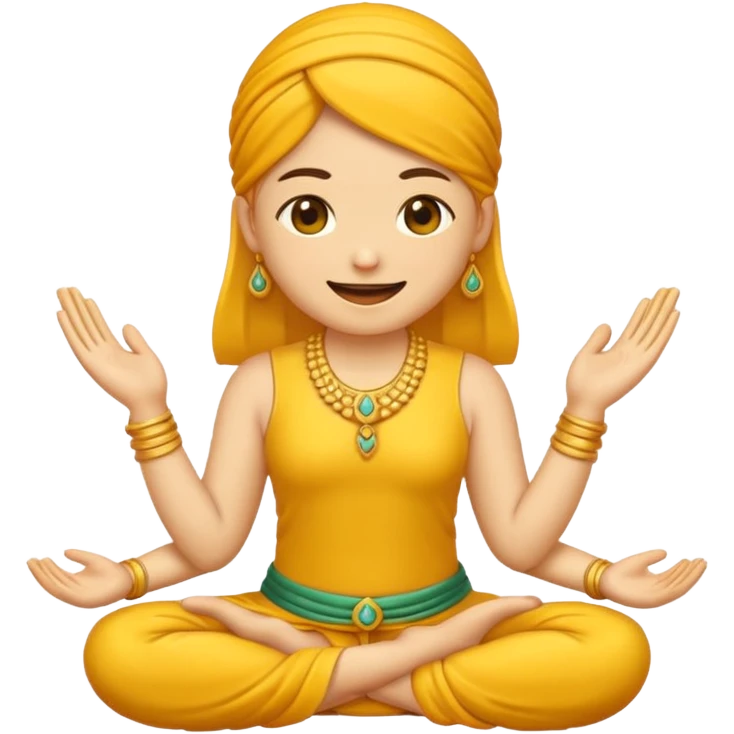 Namaste emoji sticker emoji