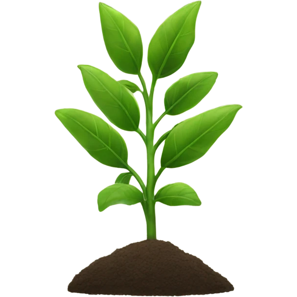 plant with praying hands emoji