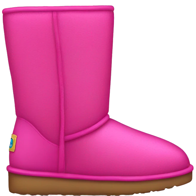 hot pink uggs emoji