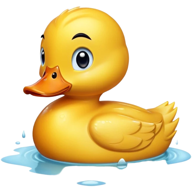 Duck crying  emoji