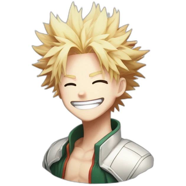 Bakugo my hero academia manga emoji