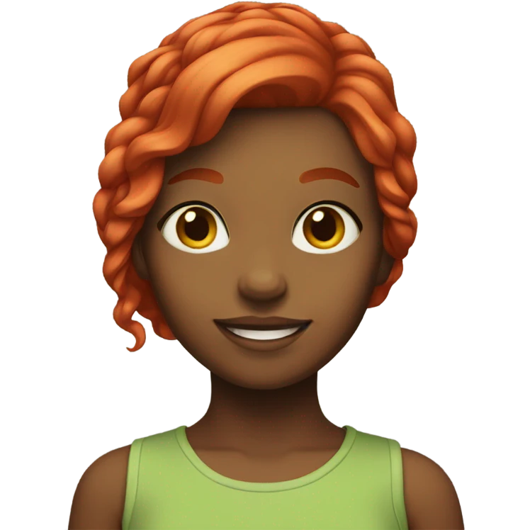 girl with red hair emoji