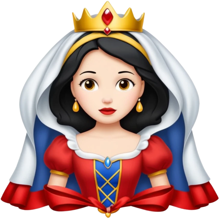 sash with snowwhite's face on it emoji