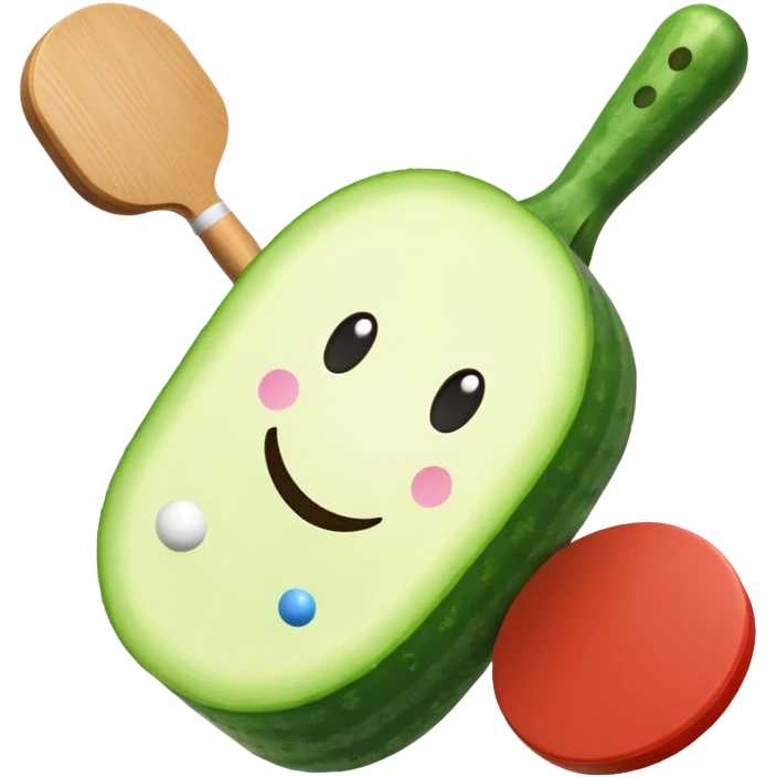 🥒+🏓 emoji